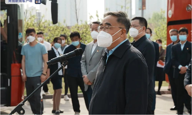 央视新闻丨“流动应急智能中药房”随天津中医医疗队驰援上海 张伯礼院士前往送行