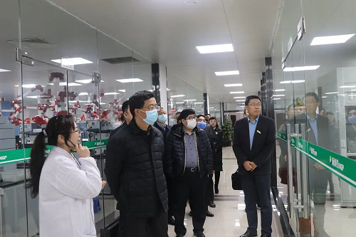 北京市大兴区委副书记、区政府区长王有国率队赴pg娱乐电子游戏app调研考察