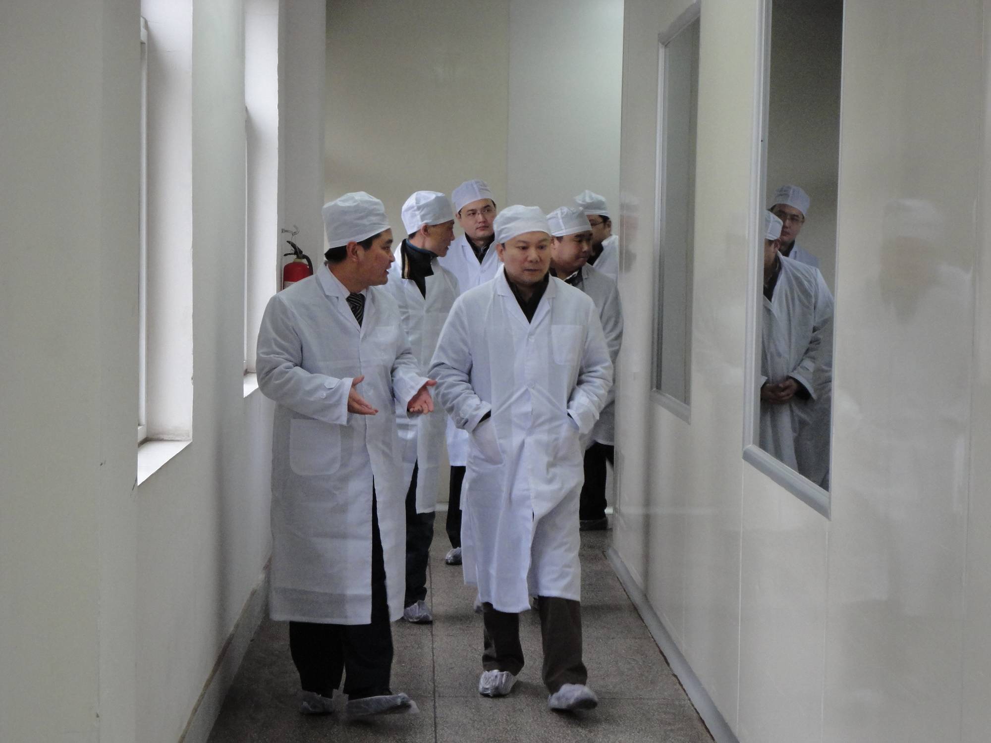 国务院扶贫发展中心及中国进出口银行领导前往我公司调研