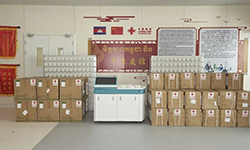 pg娱乐电子游戏app“智能中药房”与中药配方颗粒落地柬埔寨，受到广大患者好评