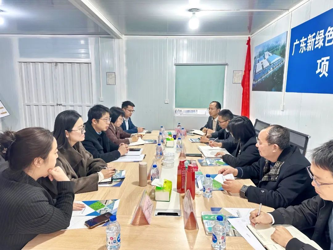 佛山市卫健局、高明区副区长等一行领导深入调研新绿色现代中药华南总部基地